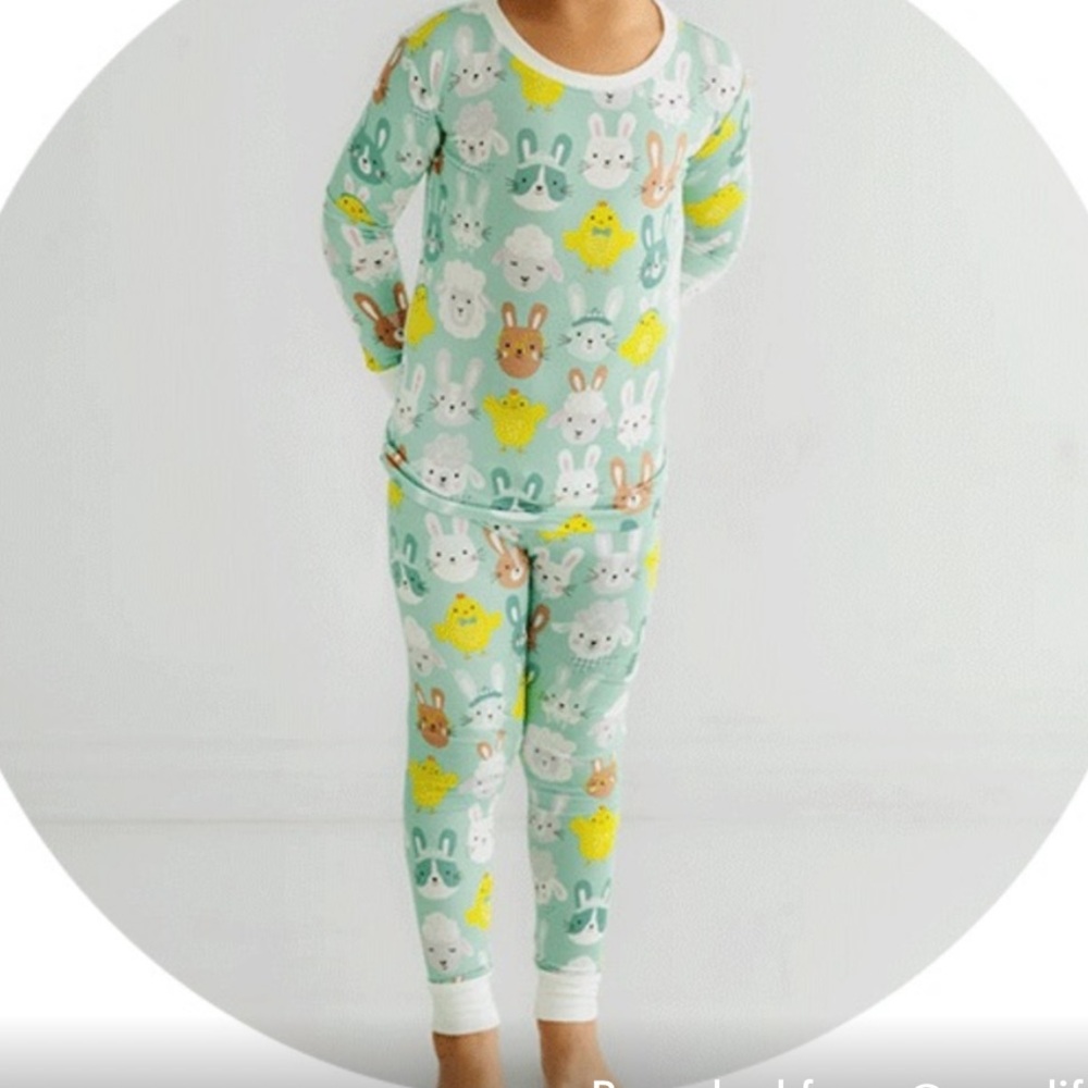 Little Sleepies EUC hop to it print